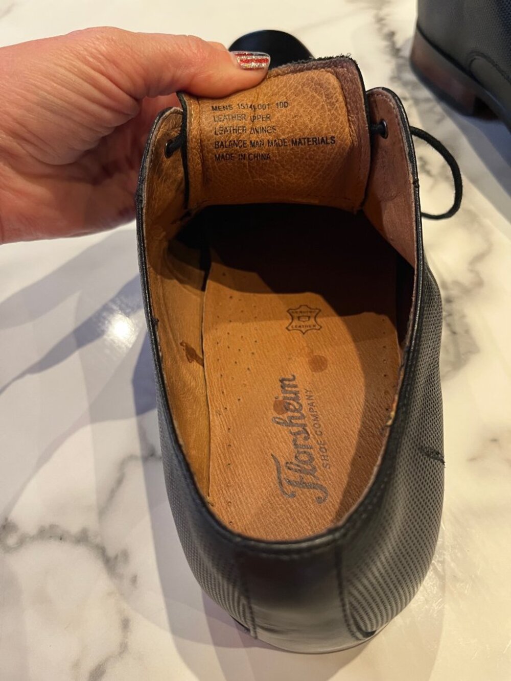 Florsheim Postino Cap Toe Oxford Dress Shoes - Mens 10 - Picture 8 of 13
